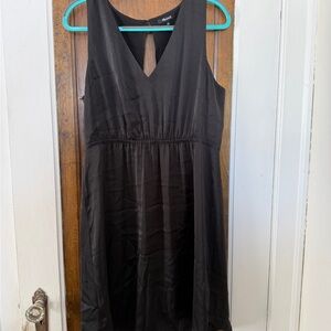 Madewell Black V-Neck Dress
